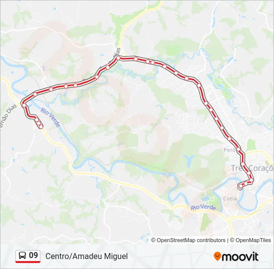 09 Bus Line Map