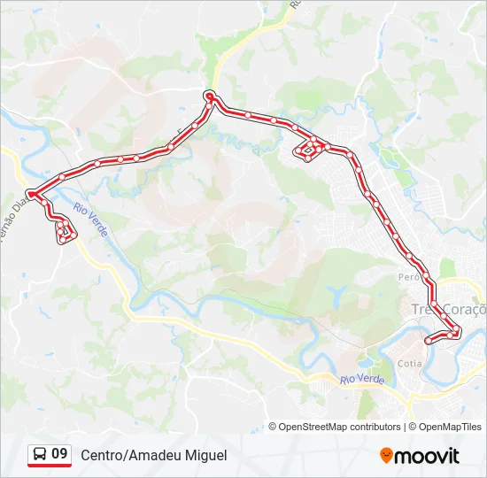 09 Bus Line Map