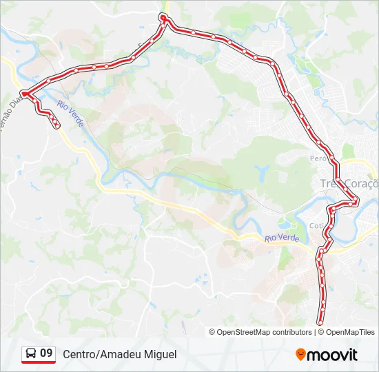 09 Bus Line Map