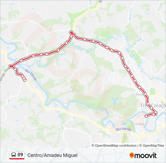 09 Bus Line Map