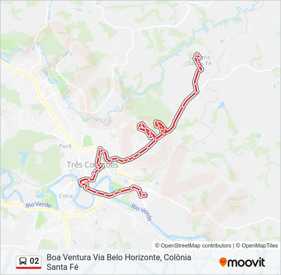 02 Bus Line Map