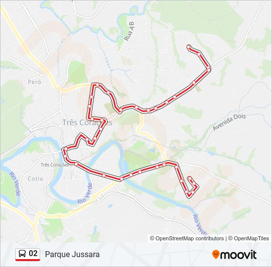 02 bus Line Map