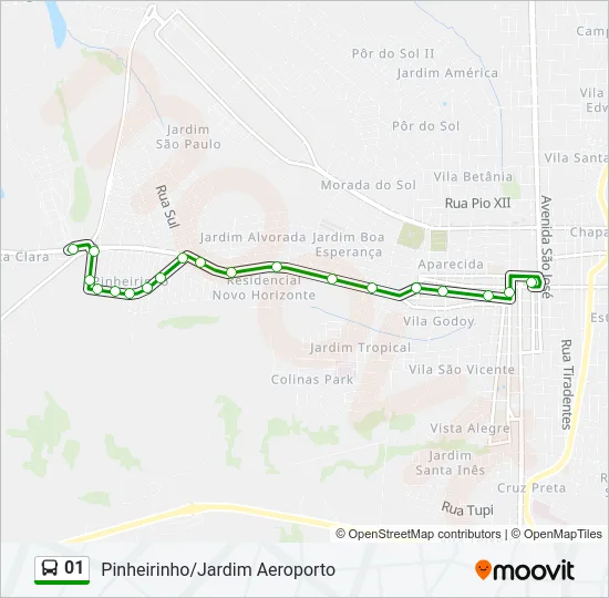 01 Bus Line Map