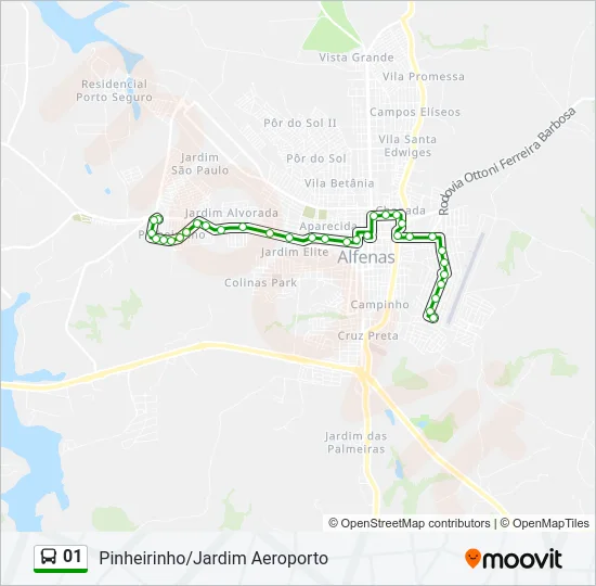 01 Bus Line Map