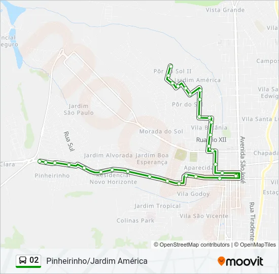 02 Bus Line Map