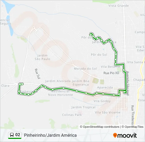 02 Bus Line Map