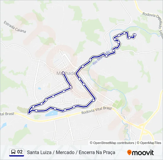 02 Bus Line Map