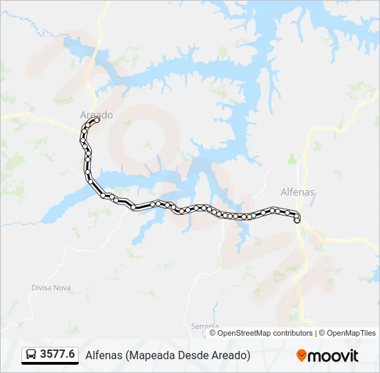 3577.6 Bus Line Map