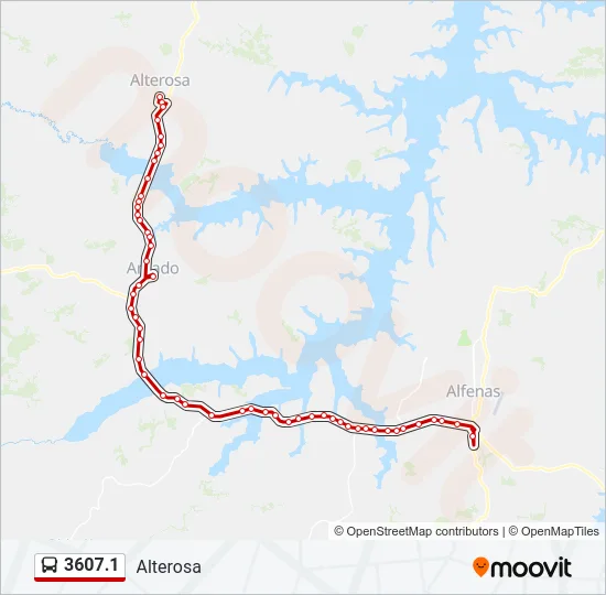 3607.1 Bus Line Map
