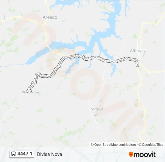 4447.1 Bus Line Map