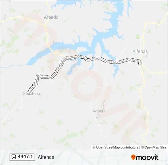 4447.1 Bus Line Map