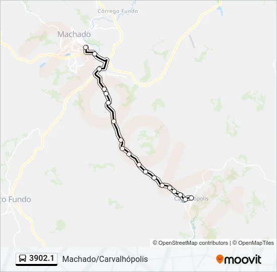3902.1 Bus Line Map