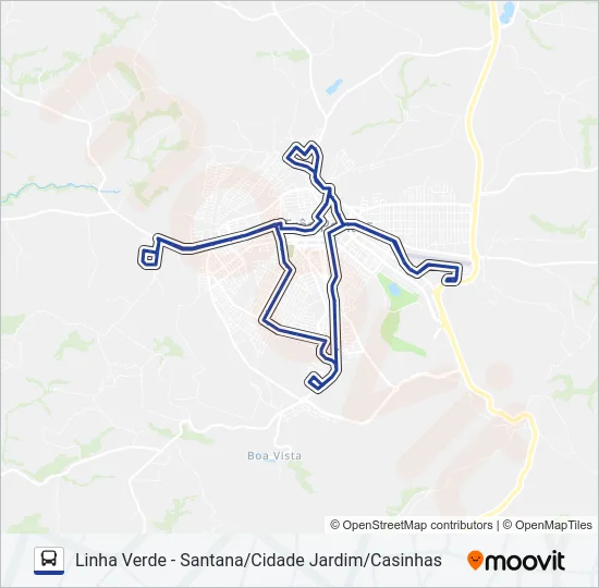 CIRCULAR Bus Line Map