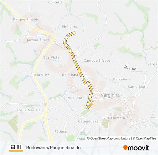 01 Bus Line Map