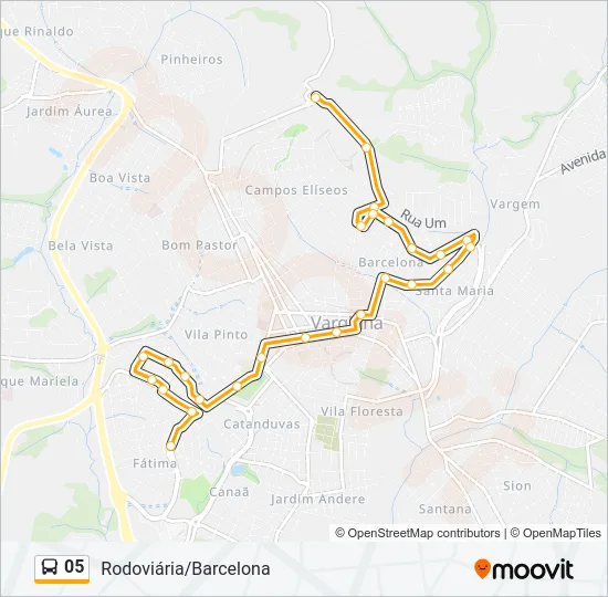 05 Bus Line Map