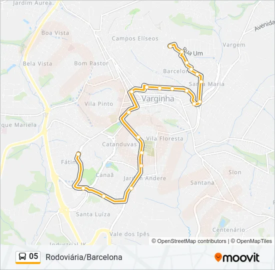 05 Bus Line Map