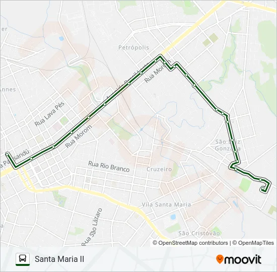 14 BR 285 / SÃO LUIZ Bus Line Map