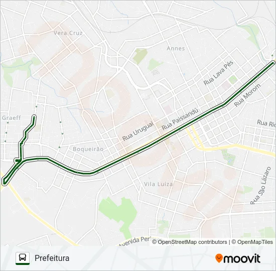 03 EDMUNDO TREIN / SÃO JOSÉ Bus Line Map