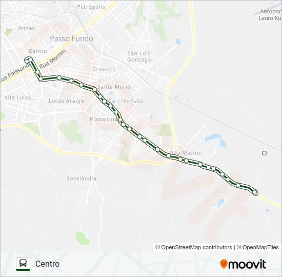09 PRAÇA TAMANDARÉ / SÃO JOÃO Bus Line Map
