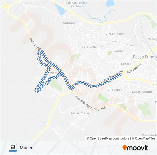 28 MORADA DO SOL / SÃO LUIZ Bus Line Map