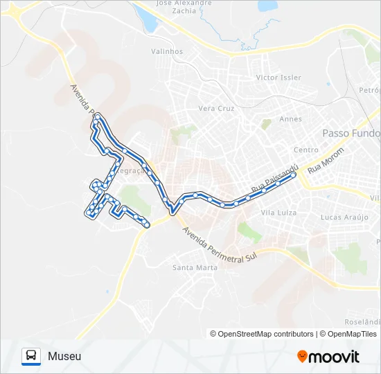 32A MORADA DO SOL / PLANALTINA Bus Line Map