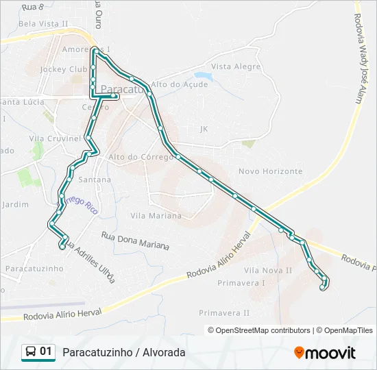 01 Bus Line Map
