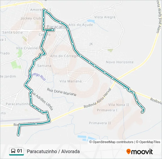 01 Bus Line Map