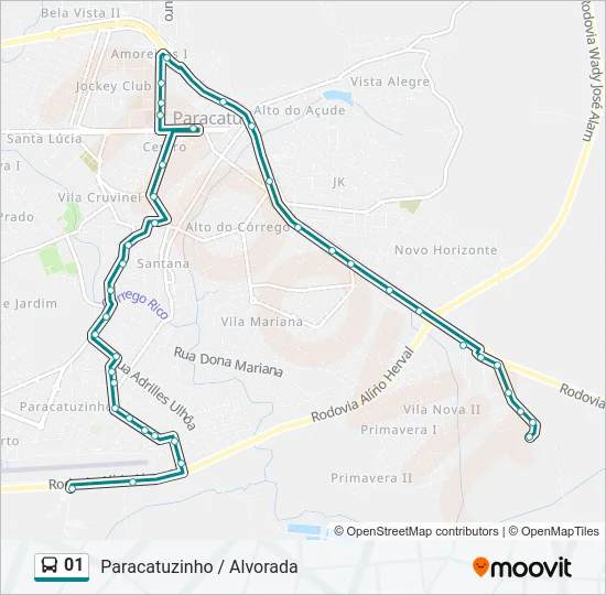 01 Bus Line Map