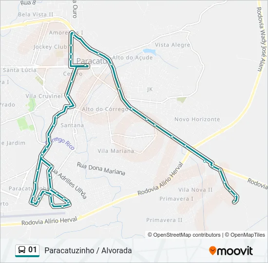01 Bus Line Map
