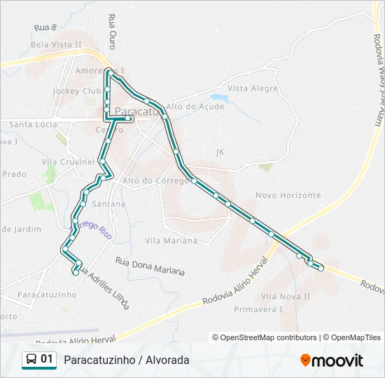01 Bus Line Map