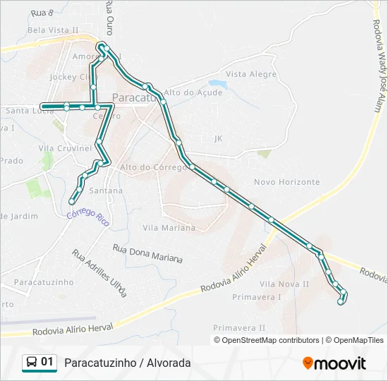 01 Bus Line Map