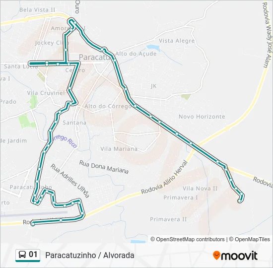 01 Bus Line Map