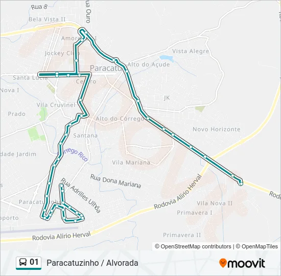 01 Bus Line Map