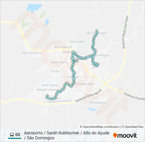 05 Bus Line Map