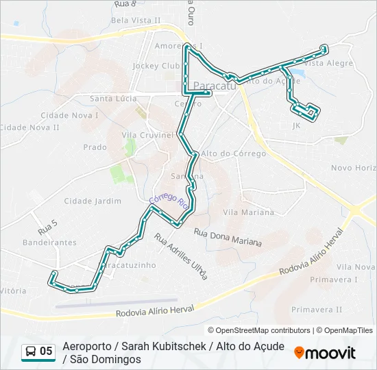 05 Bus Line Map