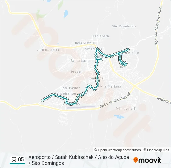 05 Bus Line Map