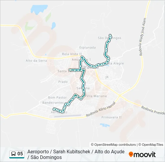 05 Bus Line Map