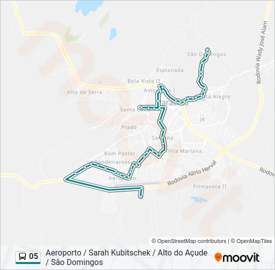 05 Bus Line Map