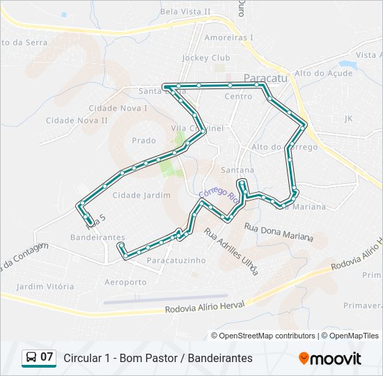 07 Bus Line Map