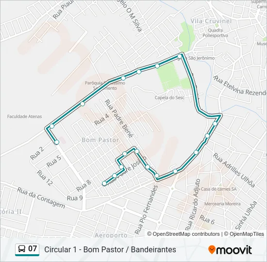 07 Bus Line Map