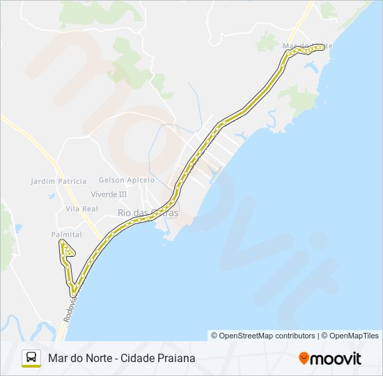 Mapa de 04 de autobús