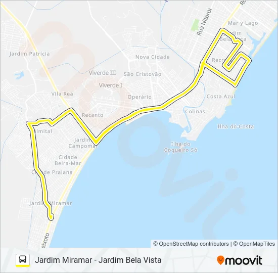 02 - RAMO C Bus Line Map