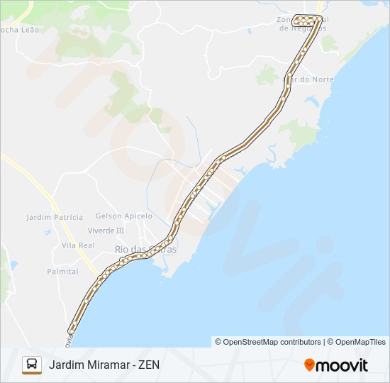 03 - RAMO A bus Line Map