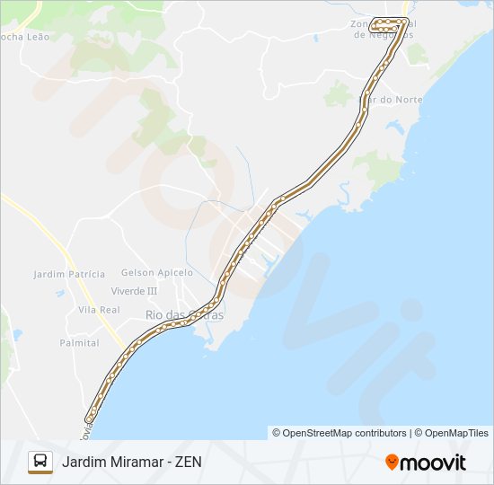 03 - RAMO A Bus Line Map