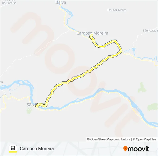 N131 Bus Line Map