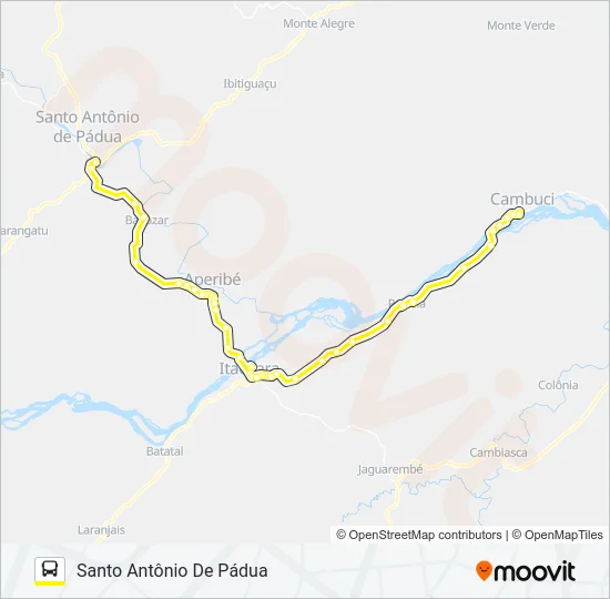 N170 Bus Line Map