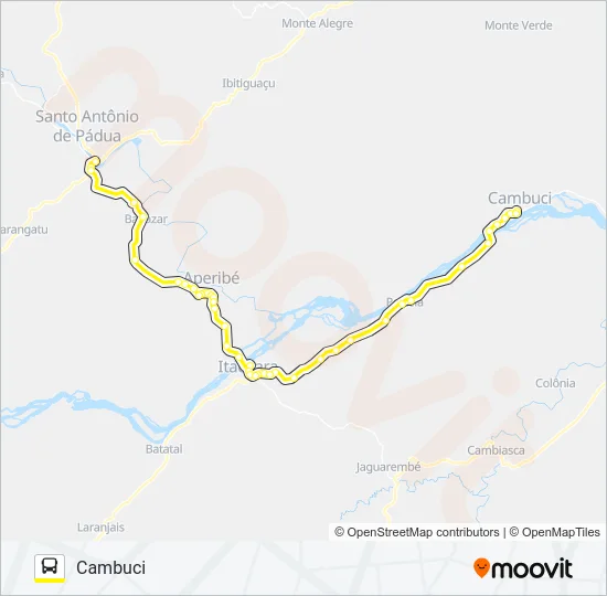 N170 Bus Line Map