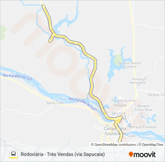 125 Bus Line Map