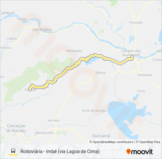 120 Bus Line Map