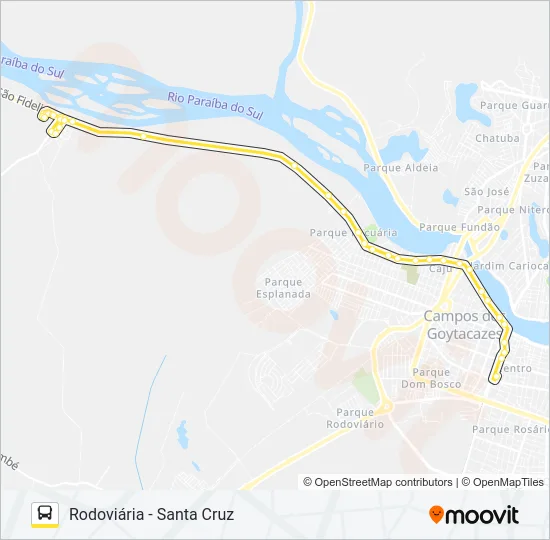121 Bus Line Map